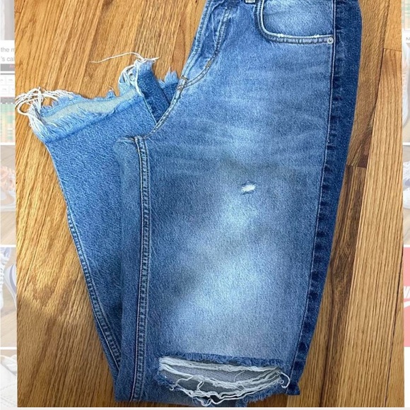 Straight fit two toned jeans - Picture 2 of 5